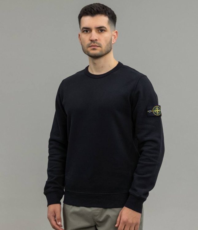 Чоловічий світшот STONE ISLAND 156100028-S0A20 V0029, колір чорний | Ціна 16999 грн, фото 1