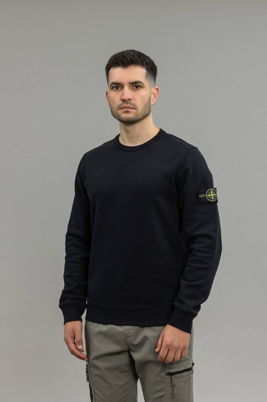 Чоловічий світшот STONE ISLAND 156100028-S0A20 V0029, колір чорний