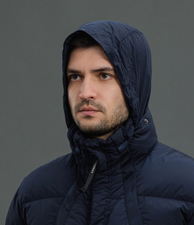 Чоловіча куртка C.P. COMPANY NYCRA-R GARMENT DYEING DOWN JACKET CMOW254A 005864G COL:888, колір синій | Ціна 30999 грн, фото 3
