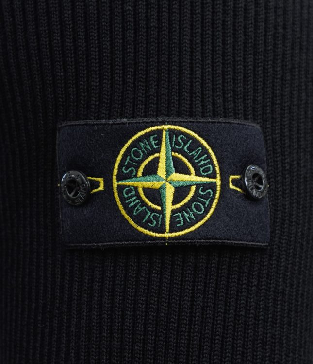 Чоловічий светр STONE ISLAND 15519C2 V0029, колір чорний | Ціна 26999 грн, фото 7