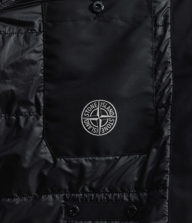 Чоловіча куртка STONE ISLAND SOFT SHELL-R e.dye® WITH PRIMALOFT® INSULATION TECHNOLOGY 154100086-S0A27 V0029, колір чорний | Ціна 44999 грн, фото 9