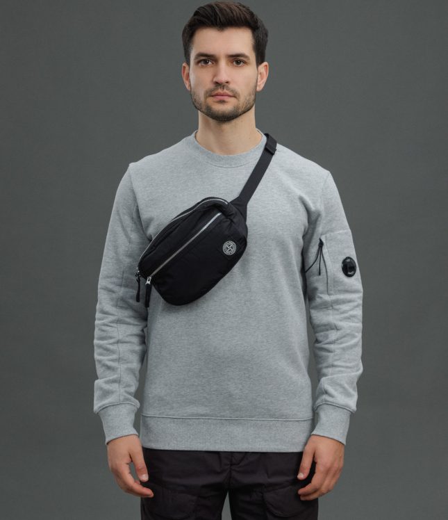 Чоловіча сумка STONE ISLAND 159200016-S0251 V0029, колір чорний | Ціна 11499 грн, фото 1