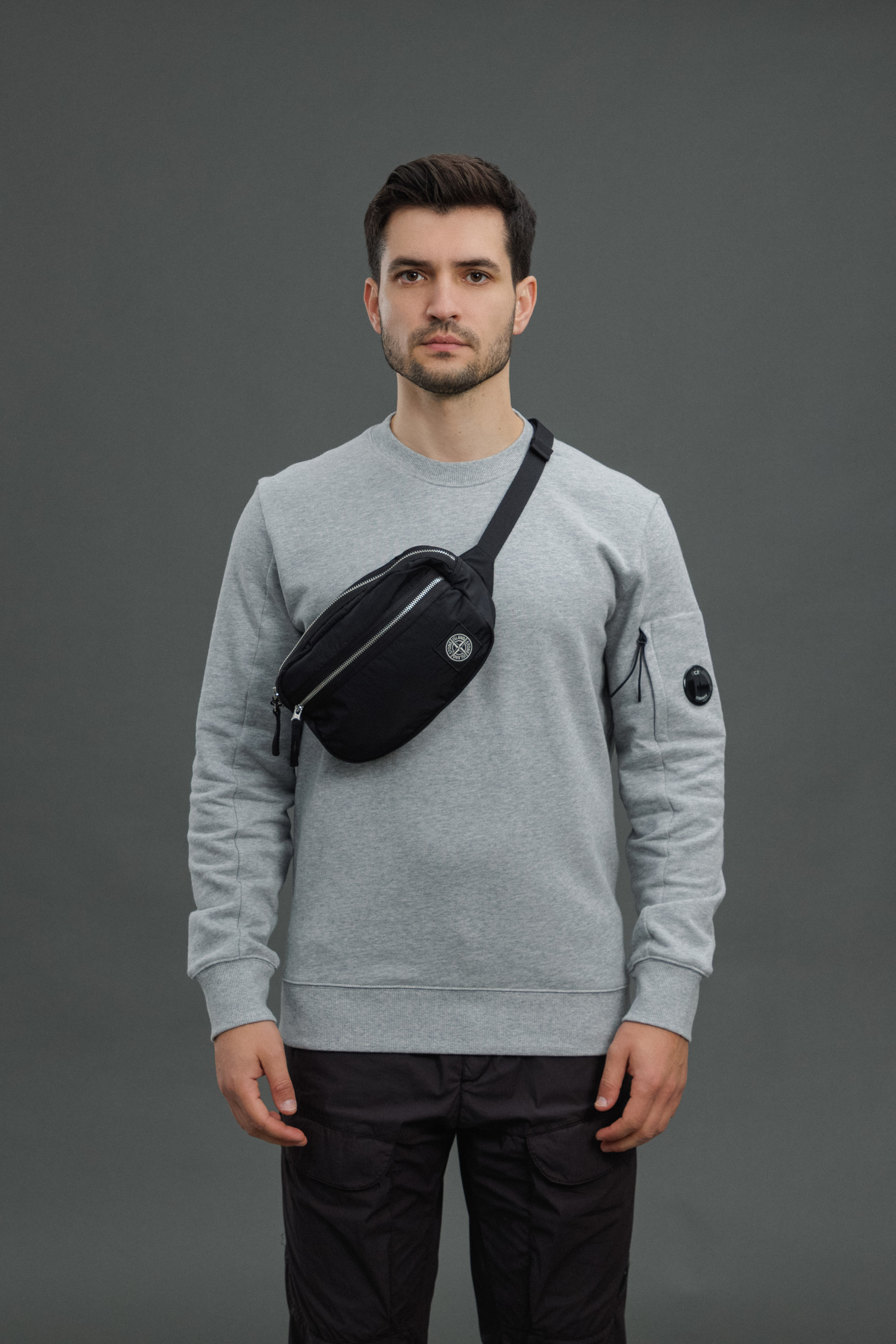 Чоловіча сумка STONE ISLAND 159200016-S0251 V0029, колір чорний