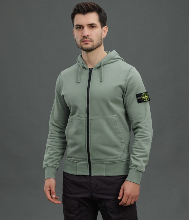 Чоловіче худі STONE ISLAND 1564251 V0055, колір зелений | Ціна 16799 грн, фото 1