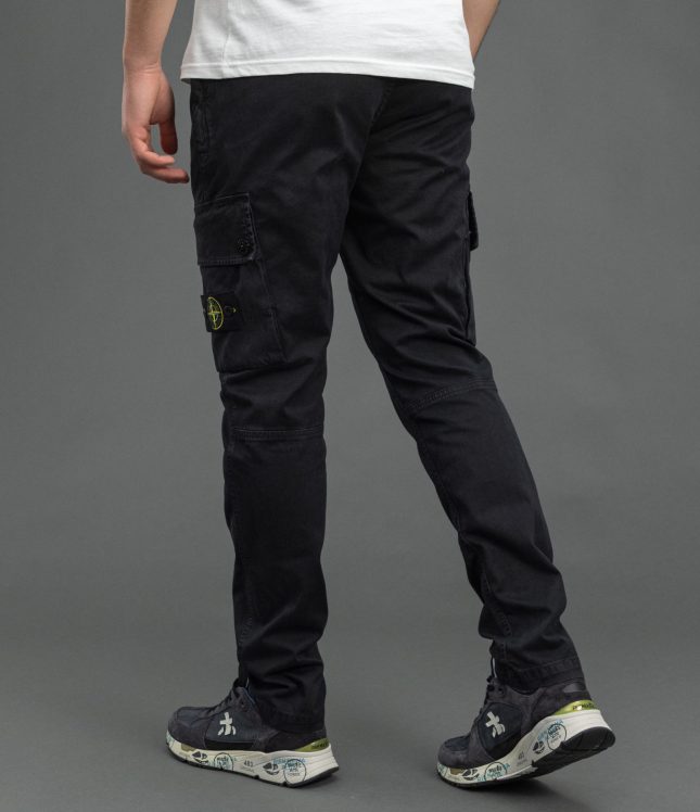 Чоловічі штани STONE ISLAND 153100034-S00L1 V0129, колір чорний | Ціна 24999 грн, фото 5