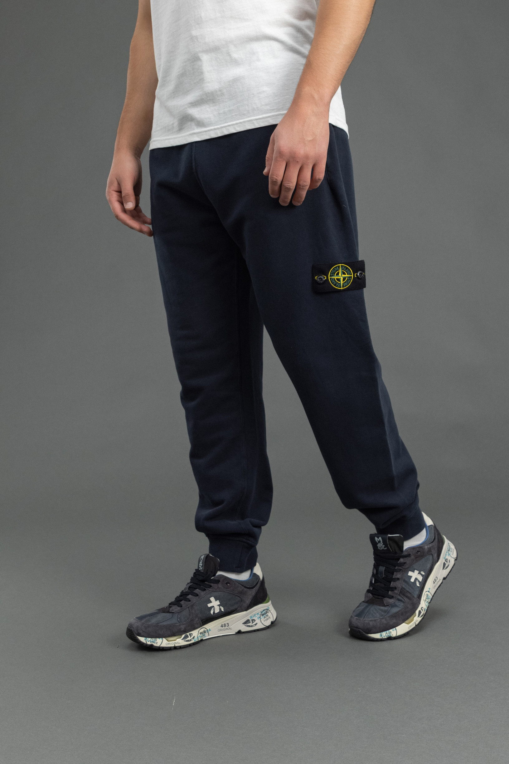 Чоловічі штани STONE ISLAND 1560920 V0020, колір синій