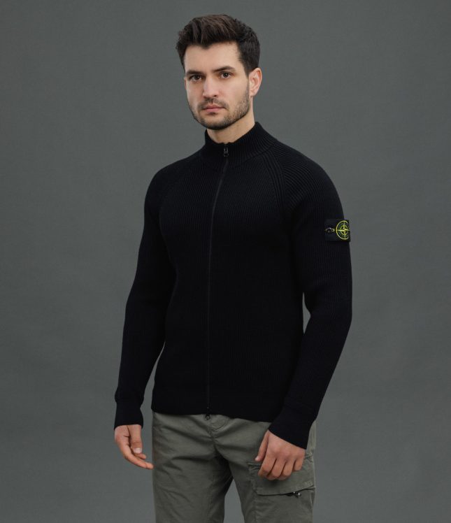 Чоловічий светр STONE ISLAND 15519C2 V0029, колір чорний | Ціна 26999 грн, фото 1