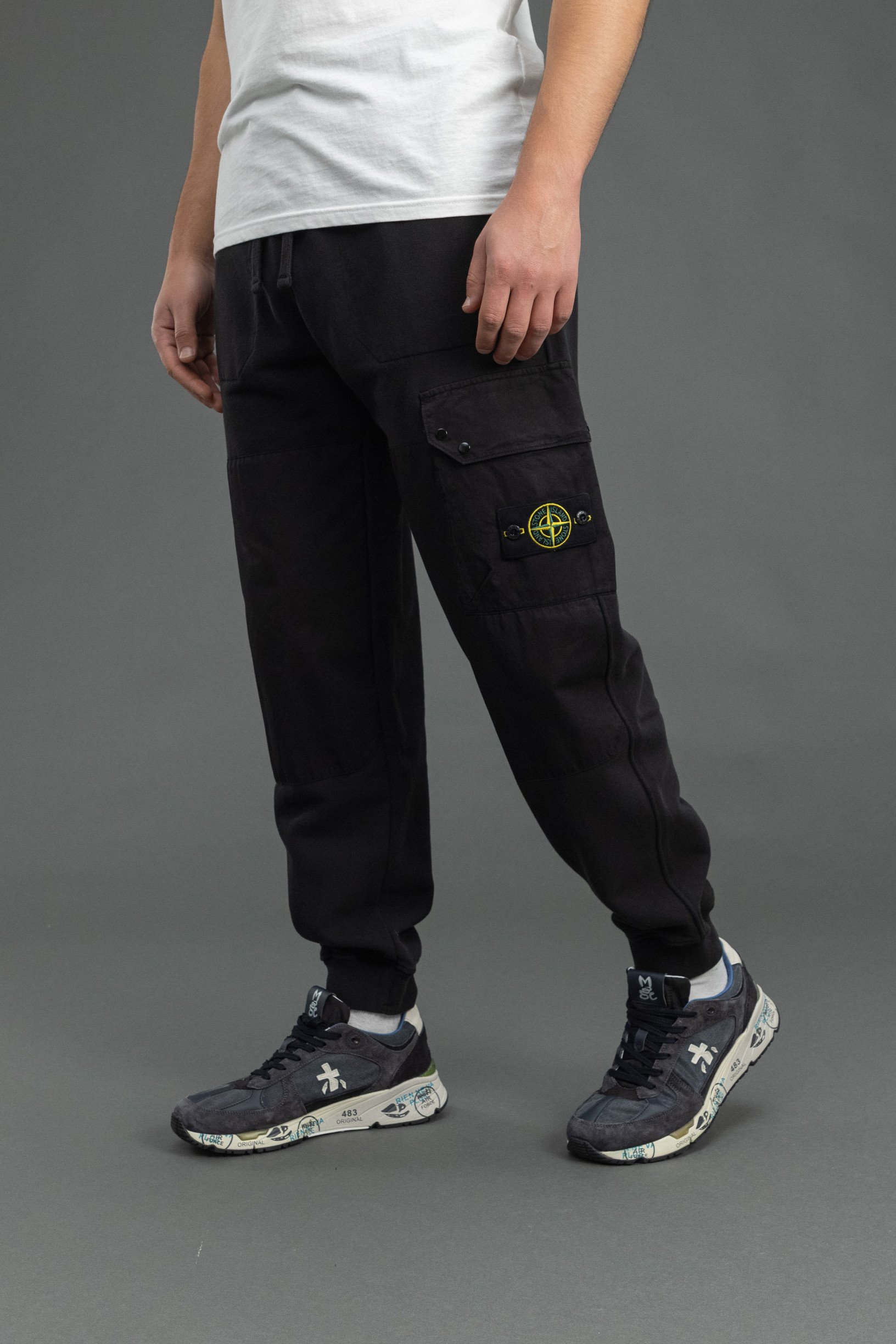 Чоловічі штани STONE ISLAND 1564020 V0029, колір чорний