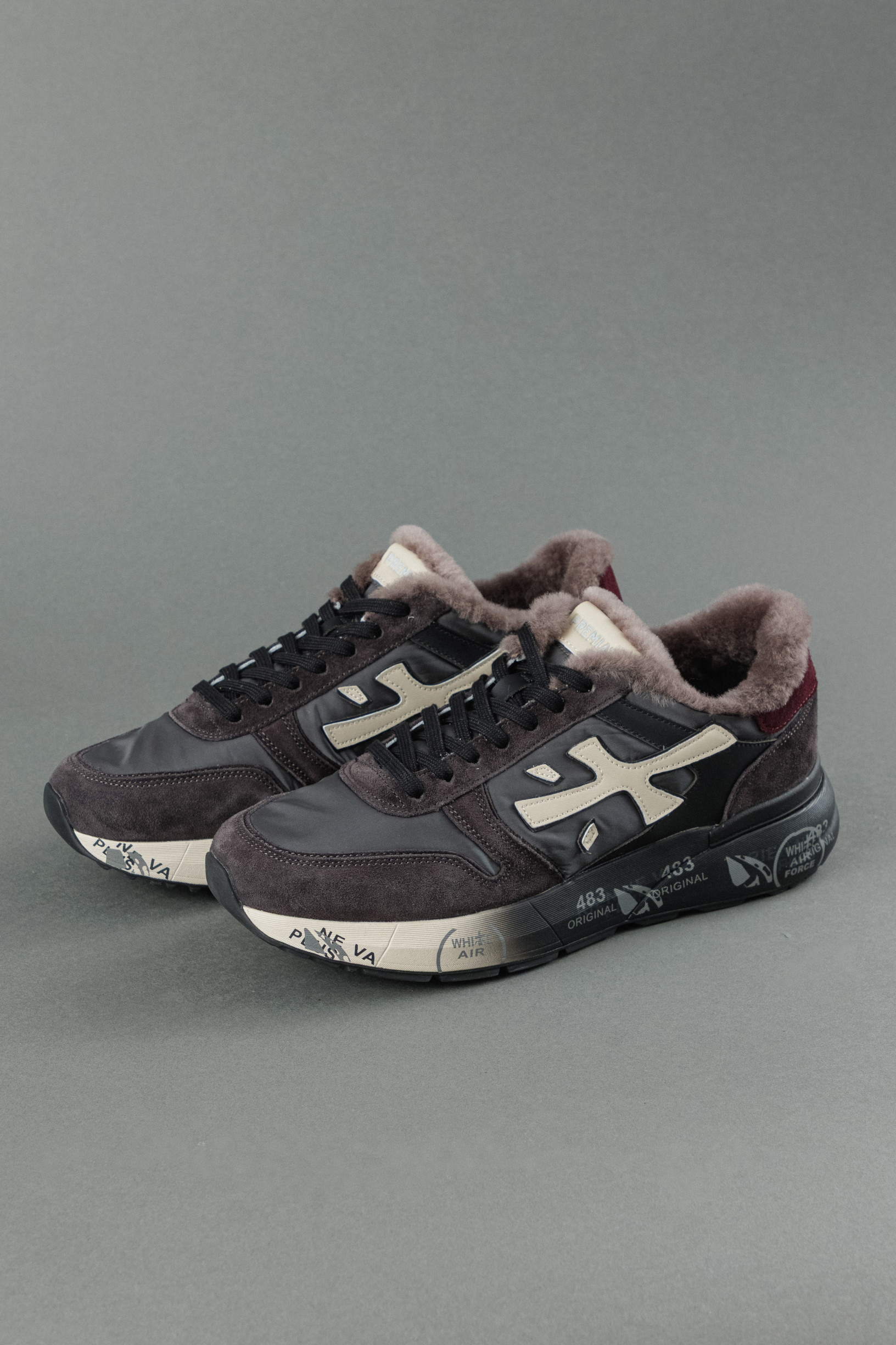 Чоловічі кросівки PREMIATA MICK 7719M, колір сірий