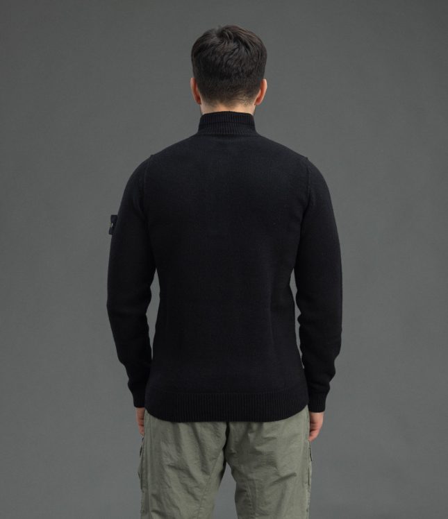 Чоловічий светр STONE ISLAND 155100040-S00A3 V0029, колір чорний | Ціна 24999 грн, фото 6