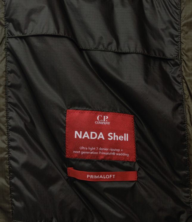 Чоловіча куртка C.P. COMPANY NADA SHELL DOWN JACKET WITH PRIMALOFT® TECHNOLOGY CMOW037A 006099U COL:683, колір зелений | Ціна 27499 грн, фото 8