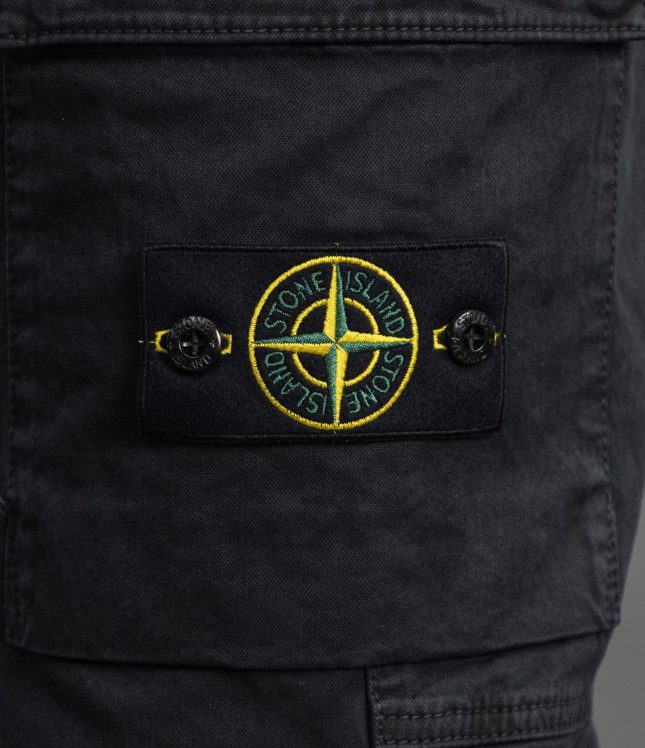 Чоловічі штани STONE ISLAND 153100033-S00L1 V0129, колір чорний | Ціна 24999 грн, фото 7