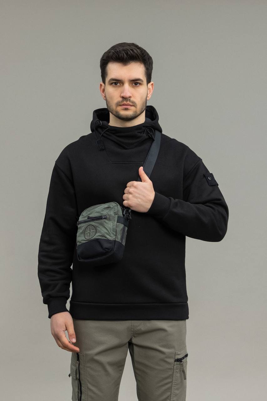 Чоловіча сумка STONE ISLAND 1590876 V0059, колір зелений