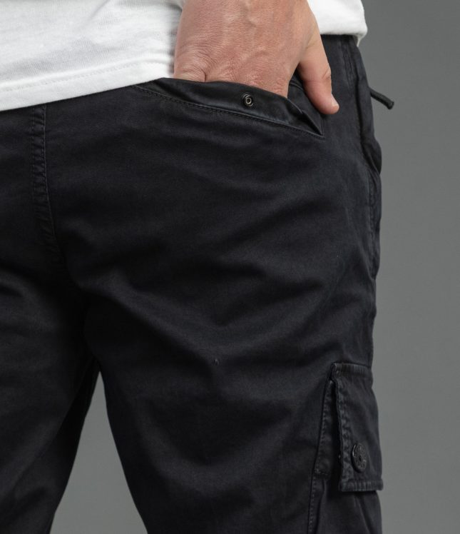 Чоловічі штани STONE ISLAND 153100034-S00L1 V0129, колір чорний | Ціна 24999 грн, фото 6