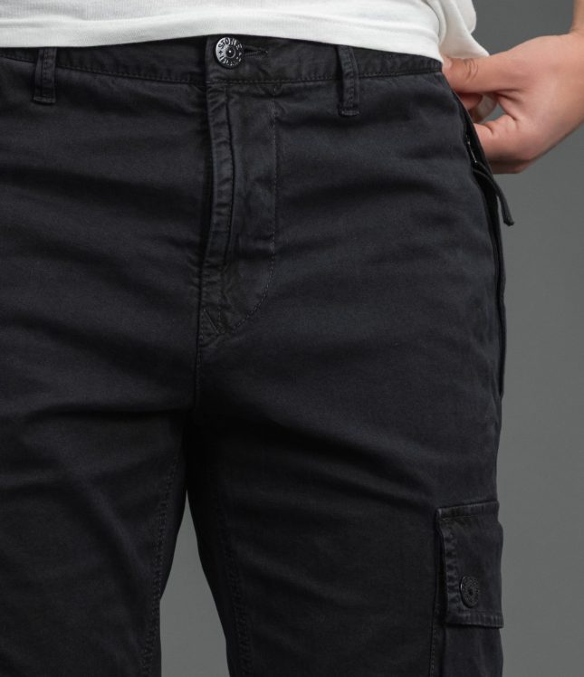 Чоловічі штани STONE ISLAND 153100034-S00L1 V0129, колір чорний | Ціна 24999 грн, фото 3