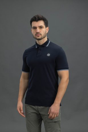 Чоловіча футболка STONE ISLAND 152200007-S0018 V0020, колір синій