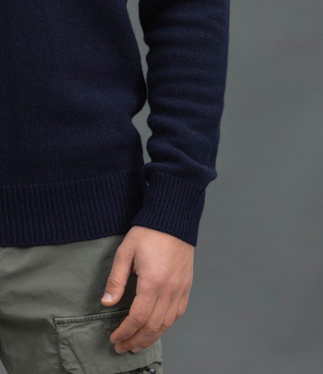 Чоловічий светр STONE ISLAND 155100040-S00A3 V0020, колір синій | Ціна 24999 грн, фото 5