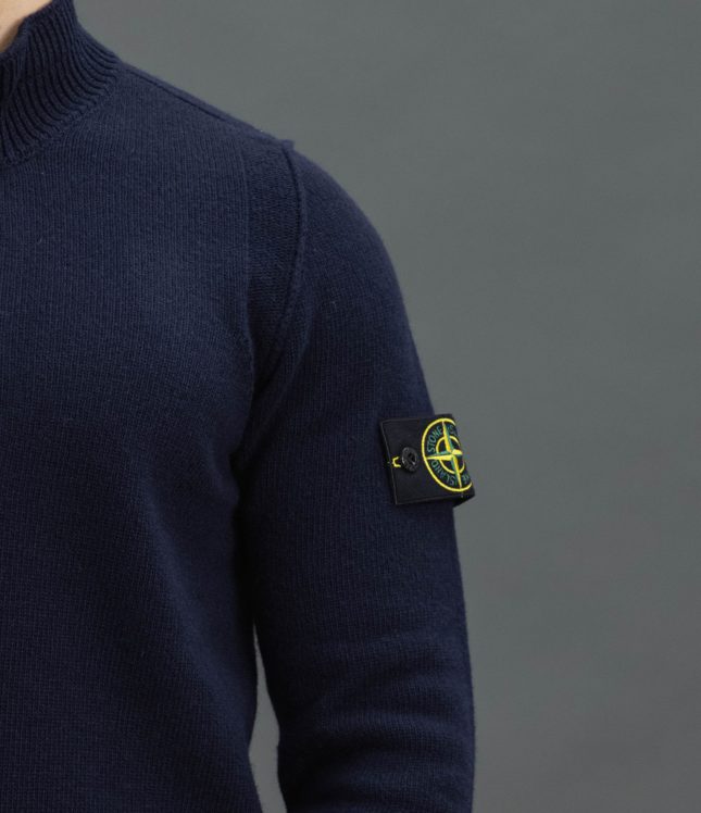 Чоловічий светр STONE ISLAND 155100040-S00A3 V0020, колір синій | Ціна 24999 грн, фото 4