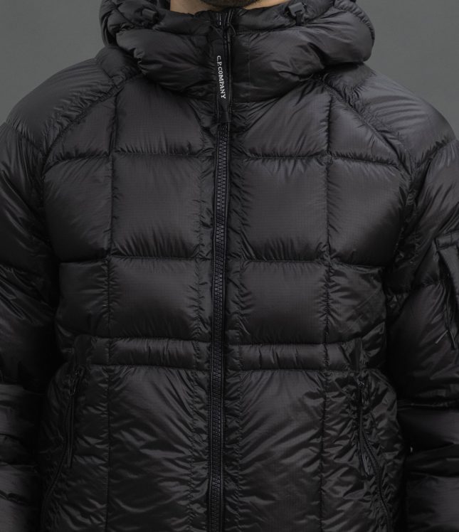 Чоловіча куртка C.P. COMPANY D.D. SHELL DOWN JACKET CMOW702A 110416A COl:999, колір чорний | Ціна 34999 грн, фото 4