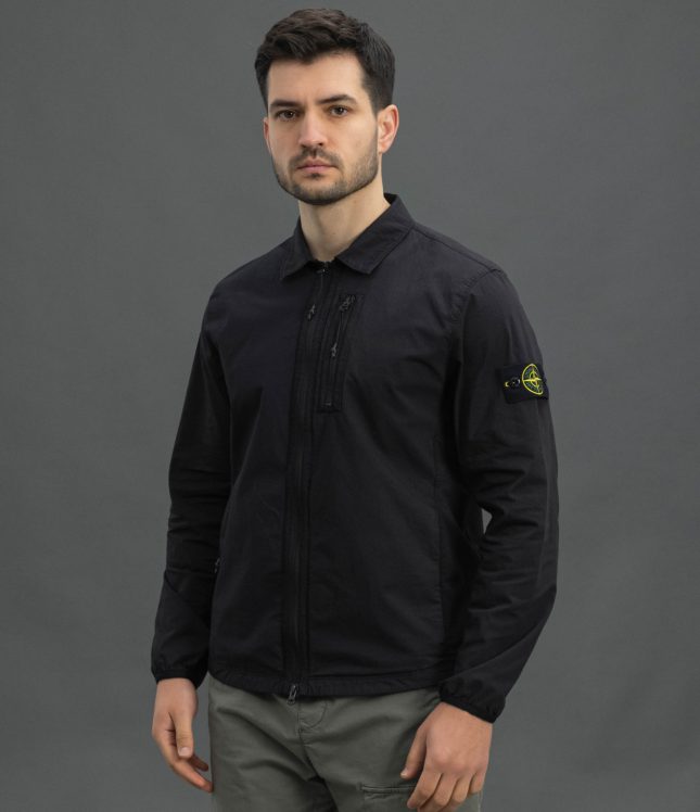Чоловічий оверширт STONE ISLAND 1511311 V0029, колір чорний | Ціна 26999 грн, фото 1
