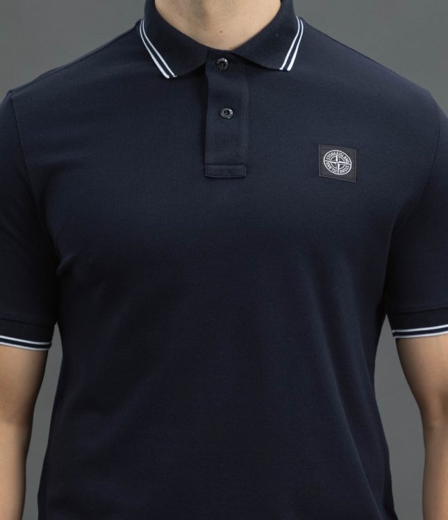 Чоловіча футболка STONE ISLAND 152200007-S0018 V0020, колір синій | Ціна 10999 грн, фото 3