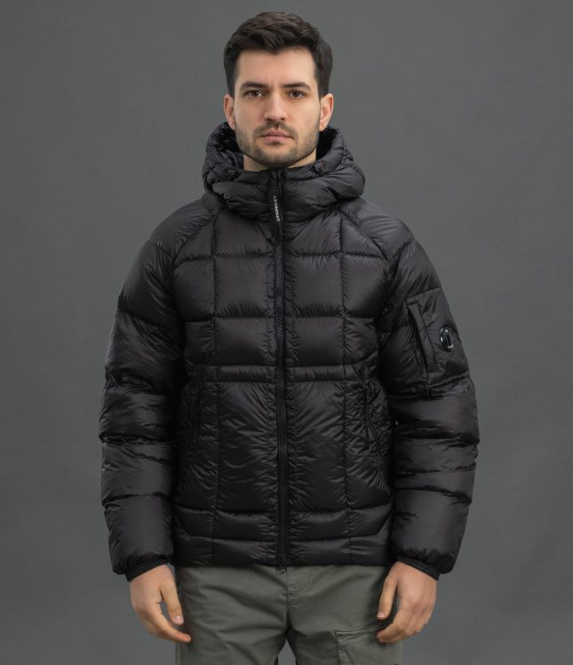 Чоловіча куртка C.P. COMPANY D.D. SHELL DOWN JACKET CMOW702A 110416A COl:999, колір чорний | Ціна 34999 грн, фото 2