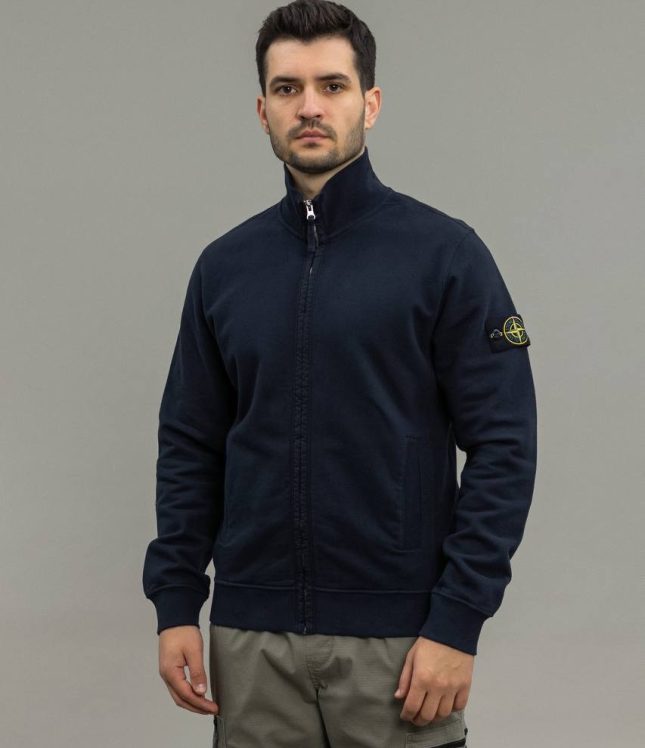 Чоловічий світшот STONE ISLAND 156100066-S0A20 V0020, колір синій | Ціна 20999 грн, фото 1