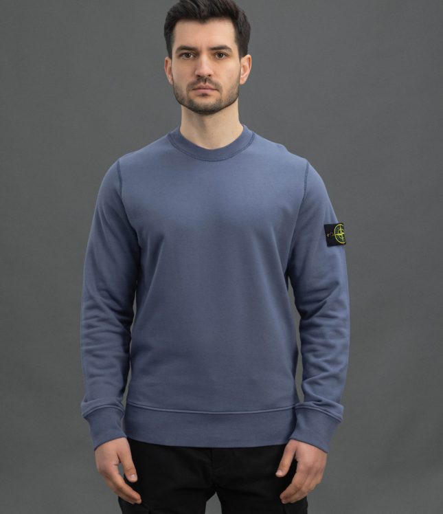 Чоловічий світшот STONE ISLAND 1563051 V0046, колір синій | Ціна 12399 грн, фото 2