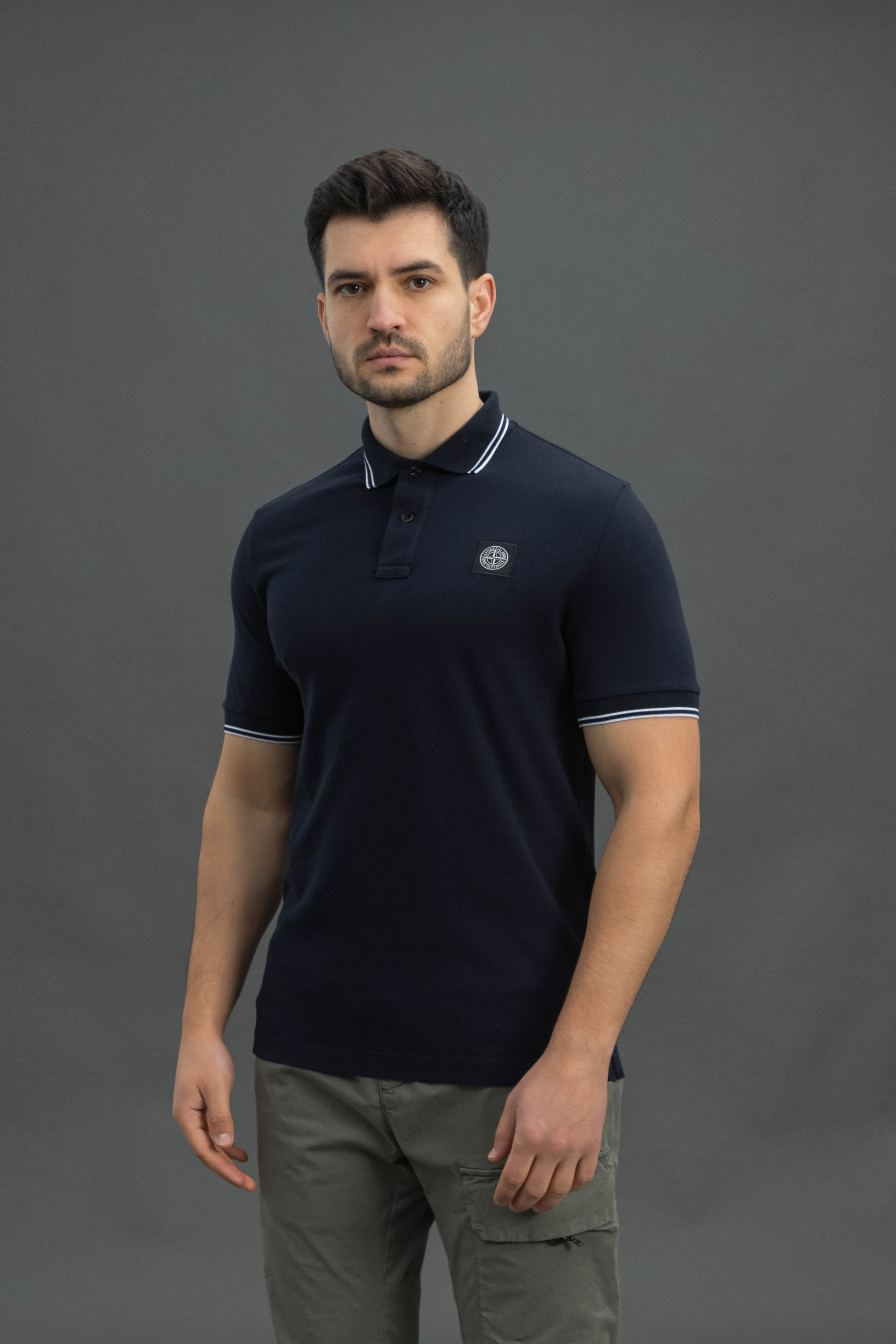 Чоловіча футболка STONE ISLAND 152200007-S0018 V0020, колір синій
