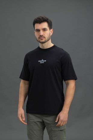 Чоловіча футболка STONE ISLAND 152100037-S0091 V0029, колір чорний