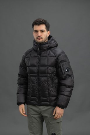 Чоловіча куртка C.P. COMPANY D.D. SHELL DOWN JACKET CMOW702A 110416A COl:999, колір чорний
