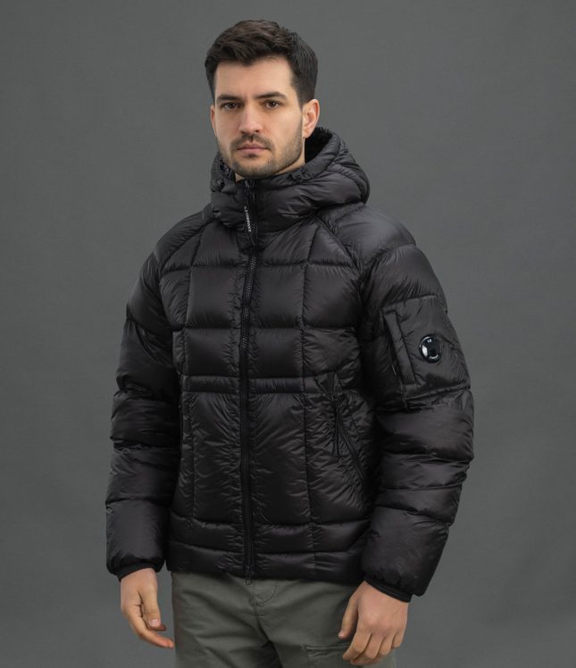 Чоловіча куртка C.P. COMPANY D.D. SHELL DOWN JACKET CMOW702A 110416A COl:999, колір чорний | Ціна 34999 грн, фото 1