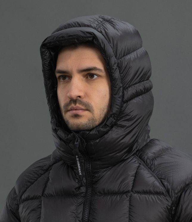 Чоловіча куртка C.P. COMPANY D.D. SHELL DOWN JACKET CMOW702A 110416A COl:999, колір чорний | Ціна 34999 грн, фото 3