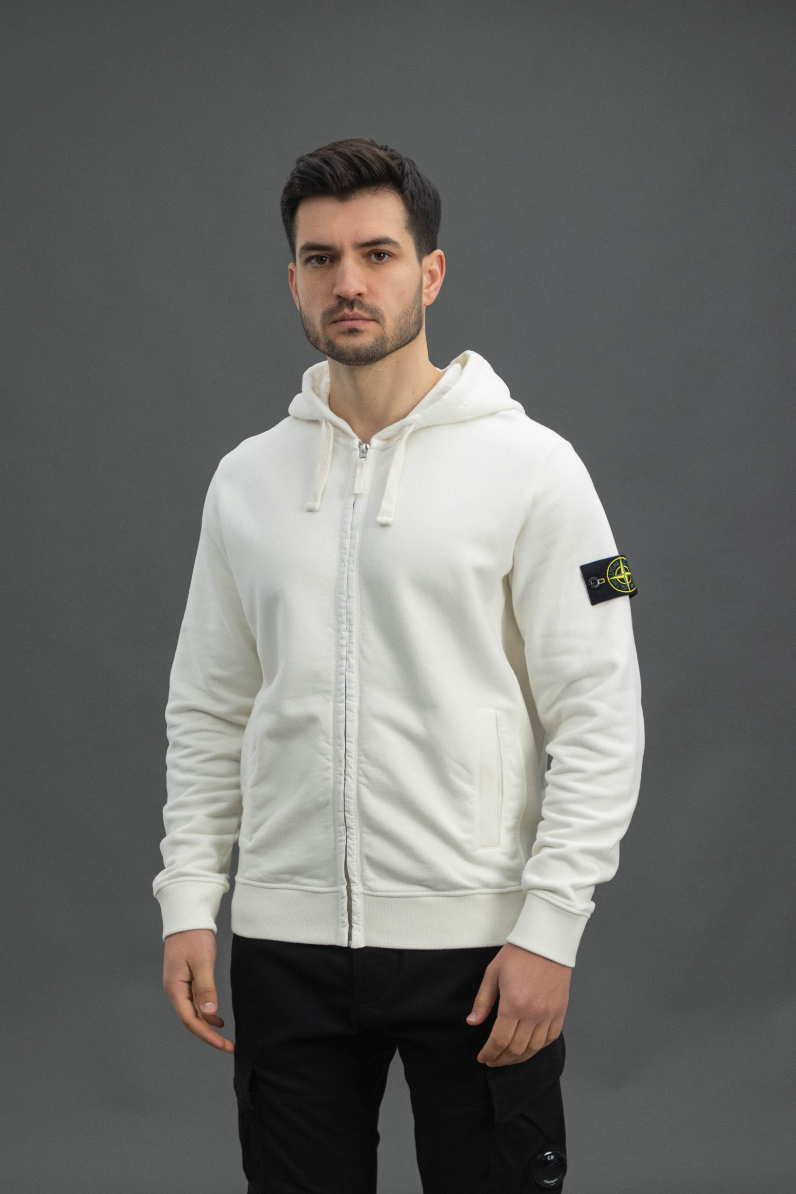 Чоловіче худі STONE ISLAND 156100067-S0A20 V0093, колір бежевий