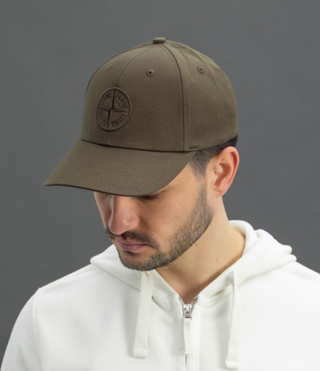 Чоловіча кепка STONE ISLAND 1599661 V0054, колір зелений | Ціна 8499 грн, фото 2