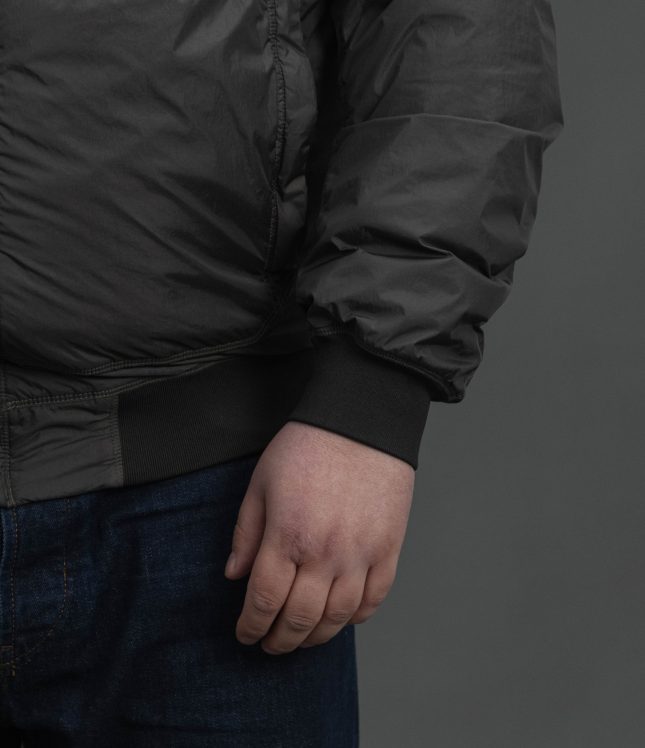 Чоловіча куртка STONE ISLAND GARMENT DYED CRINKLE REPS NY WITH PRIMALOFT®-TC 154100013-S0A23 V0062, колір сірий | Ціна 47999 грн, фото 6