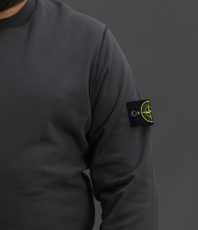 Чоловічий світшот STONE ISLAND 1563051 V0065, колір сірий | Ціна 12399 грн, фото 4