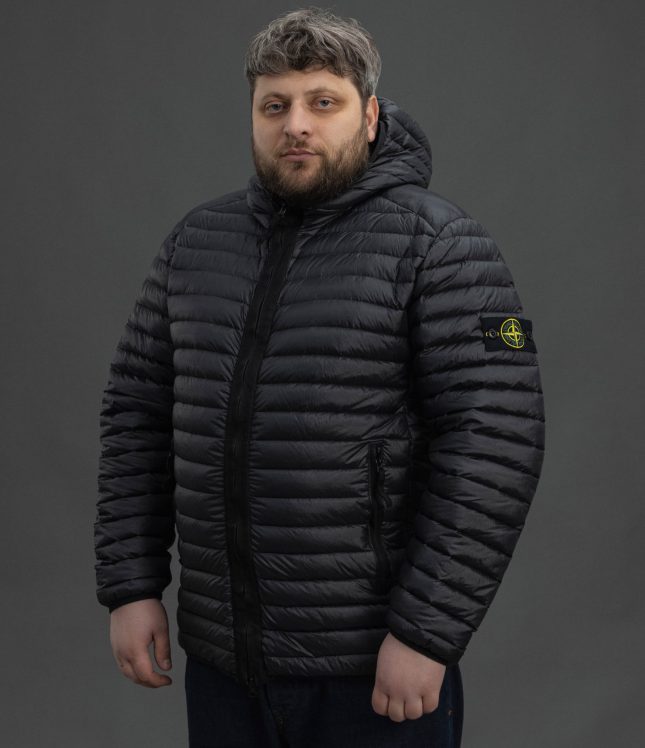 Чоловіча куртка STONE ISLAND LOOM WOVEN CHAMBERS R-NYLON DOWN-TC 791540324 V0029, колір чорний | Ціна 41999 грн, фото 1