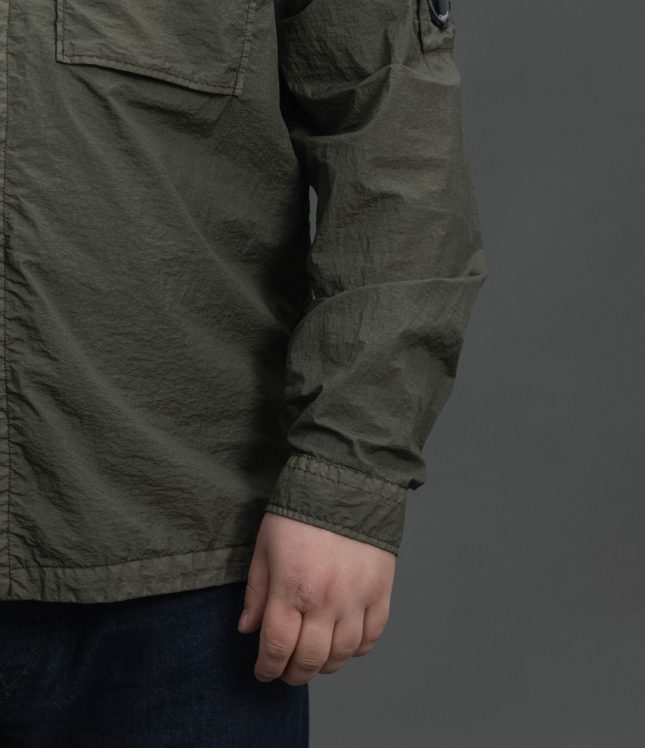 Чоловічий оверширт C.P. COMPANY CMOS135A 005783G COL:674, колір зелений | Ціна 18999 грн, фото 5