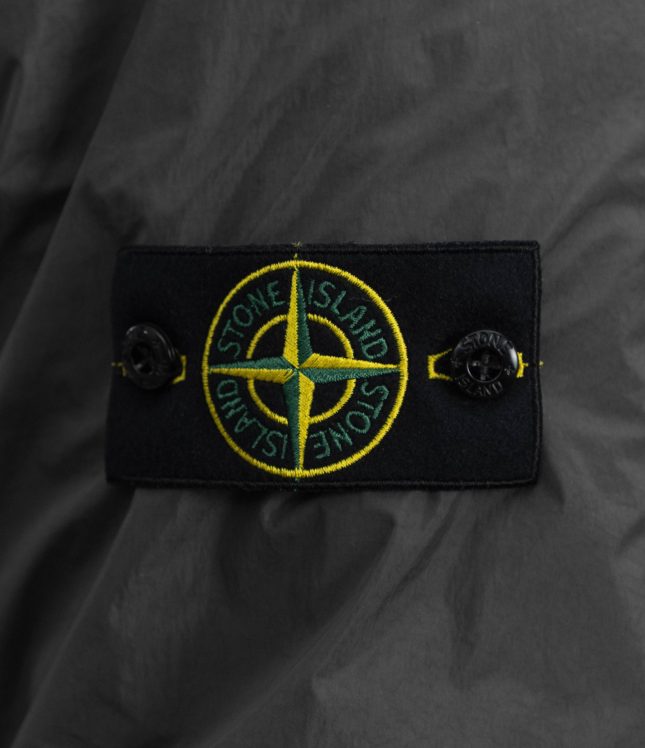 Чоловіча куртка STONE ISLAND GARMENT DYED CRINKLE REPS NY WITH PRIMALOFT®-TC 154100013-S0A23 V0062, колір сірий | Ціна 47999 грн, фото 10