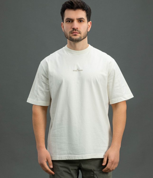 Чоловіча футболка STONE ISLAND 152100037-S0197 V0093, колір бежевий | Ціна 12499 грн, фото 2