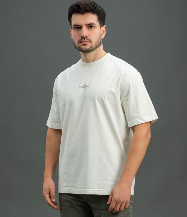 Чоловіча футболка STONE ISLAND 152100037-S0197 V0093, колір бежевий | Ціна 12499 грн, фото 1