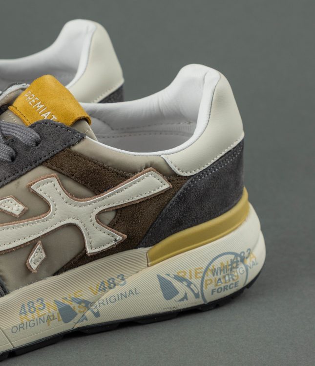Чоловічі кросівки PREMIATA MICK 7713, колір сірий | Ціна 14499 грн, фото 4