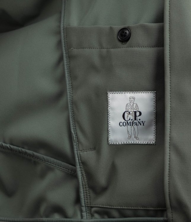 Чоловіча куртка C.P. COMPANY SHELL-R MEDIUM JACKET CMOW729A 005968A COL:668, колір сірий | Ціна 16399 грн, фото 8