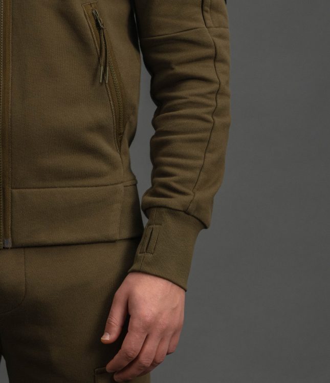 Чоловіче худі C.P. COMPANY CMSS716A 005086W COL:683, колір зелений | Ціна 13999 грн, фото 6