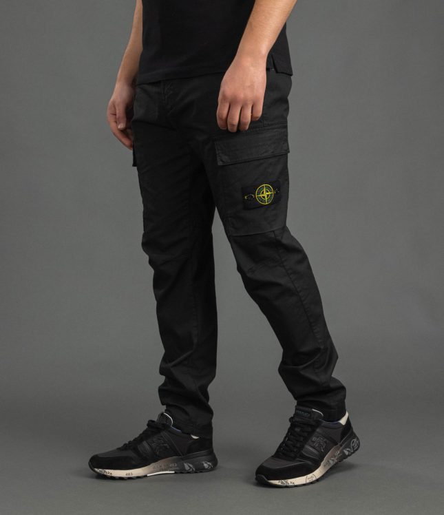 Чоловічі штани STONE ISLAND 1530410 V0029, колір чорний | Ціна 24999 грн, фото 1