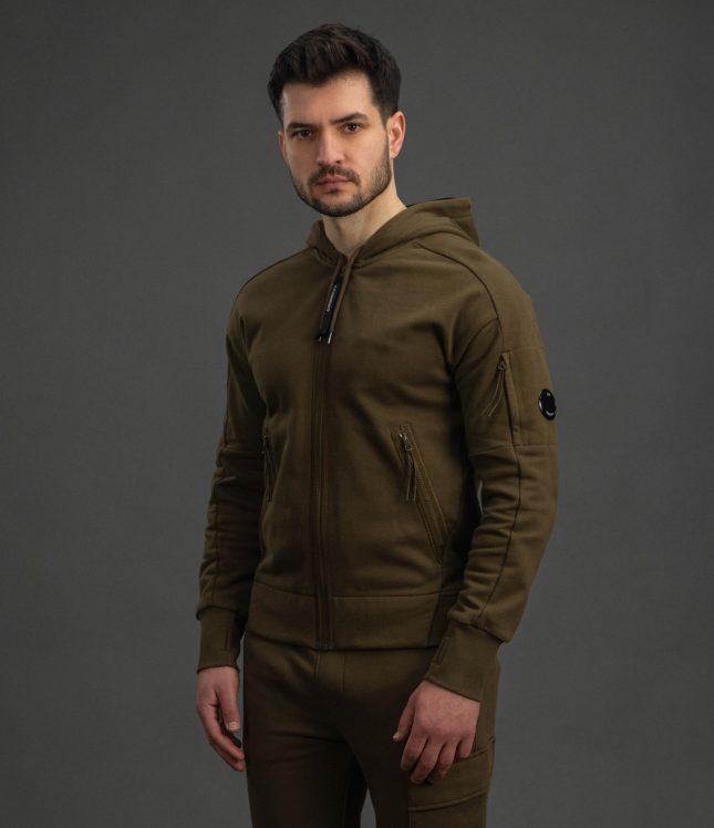 Чоловіче худі C.P. COMPANY CMSS716A 005086W COL:683, колір зелений | Ціна 13999 грн, фото 1