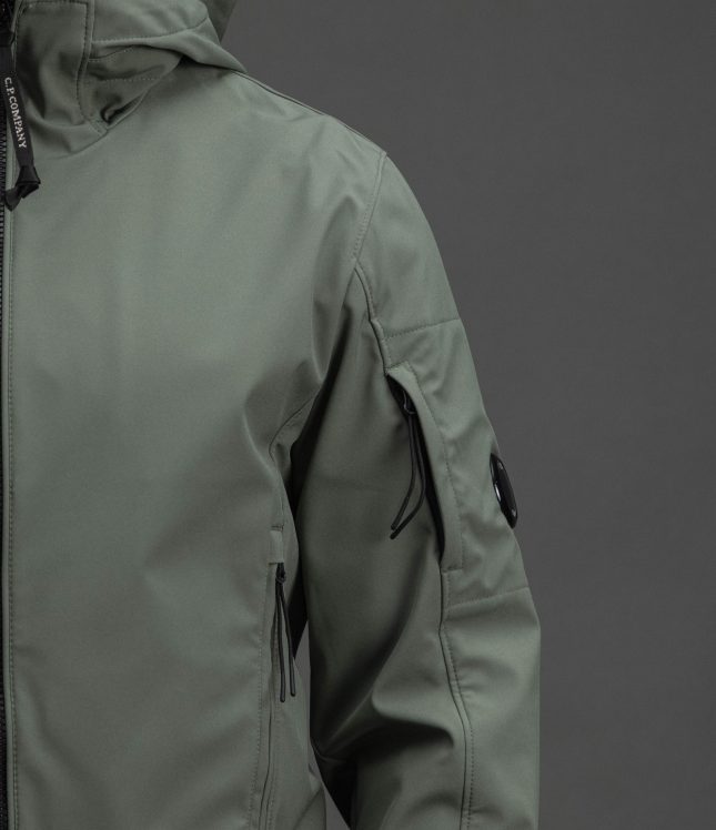 Чоловіча куртка C.P. COMPANY SHELL-R MEDIUM JACKET CMOW729A 005968A COL:668, колір сірий | Ціна 16399 грн, фото 5