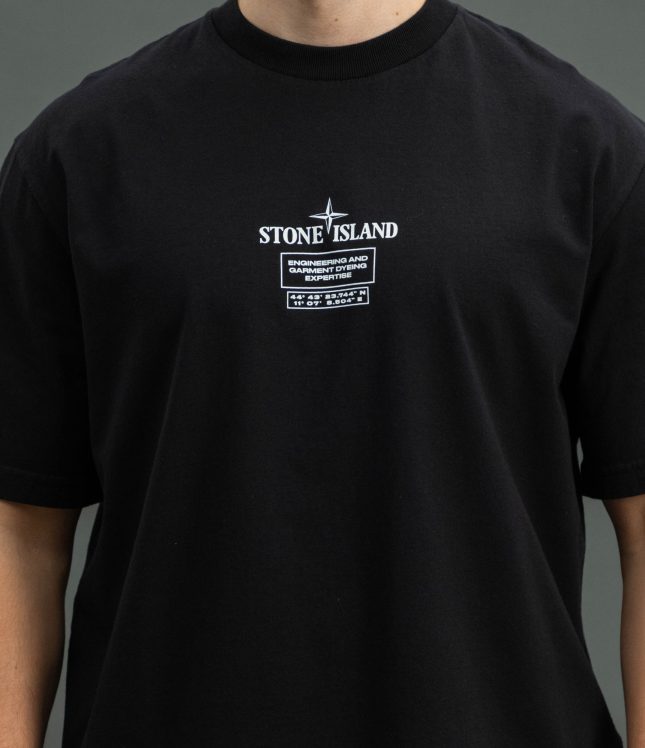 Чоловіча футболка STONE ISLAND 152100037-S0193 V0029, колір чорний | Ціна 11499 грн, фото 3