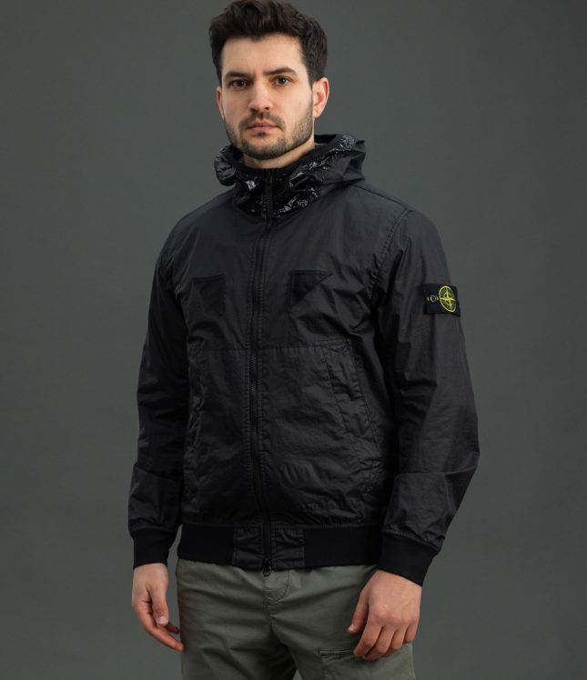Чоловіча куртка STONE ISLAND MEMBRANA 3L TC 1540723 V0029, колір чорний | Ціна 31199 грн, фото 1